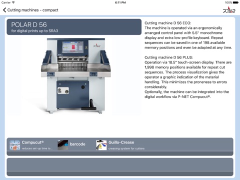 POLAR Postpress-Guide screenshot 4