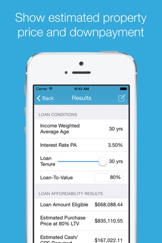 Loan Affordability Calculator screenshot 3