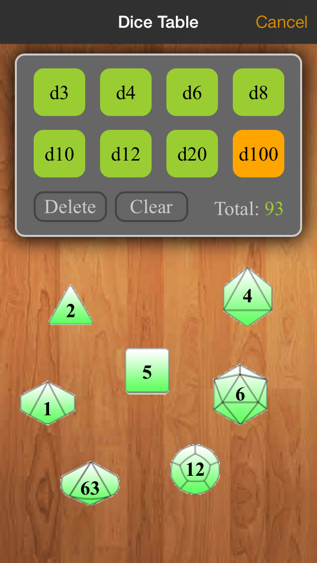 Real Sheet: D&D 3.5 Edition + Dice Table Screenshot