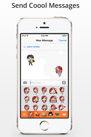 CooolSticker - Sticker Keyboard for iMessage screenshot 2