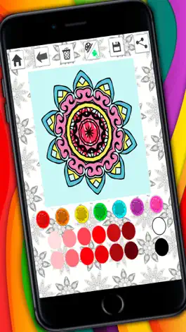 Game screenshot Мандалы раскраски - Secret Garden colorfy игра для взрослых apk