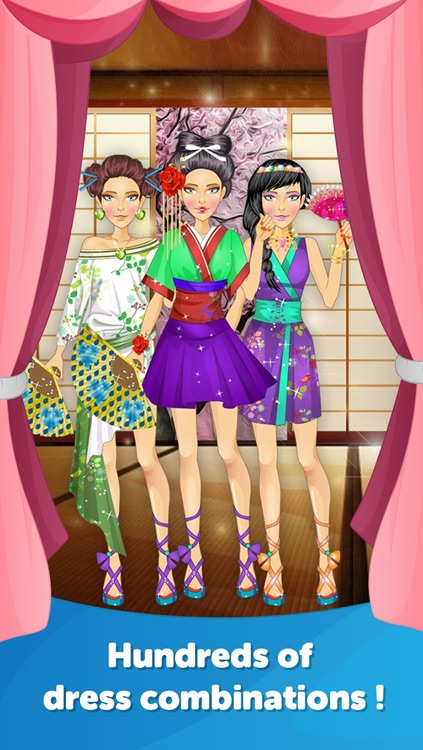 Japanese Dress Up-Fun Doll Makeover Game