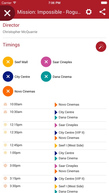 ReelOne Pro - Bahrain Cinema Movie Timings screenshot-3