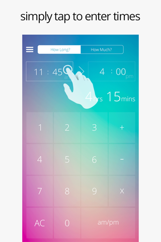 TimeCruncher - Easily Calculate Time screenshot 3