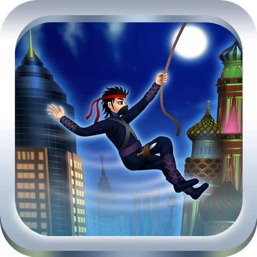 City Spider Swing-ing Free : Cool addictive world surfers escape game , the best bouncy app for boys and kids Icon