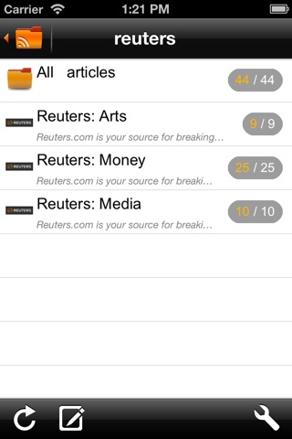 Smart Feed Reader screenshot 2