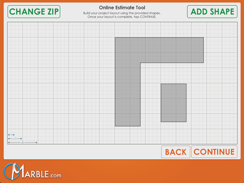 Marble.com - Estimator & Design Tool screenshot 2