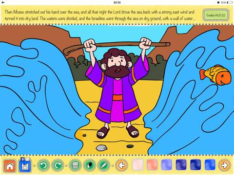 Kids Bible Coloring Bookのおすすめ画像3