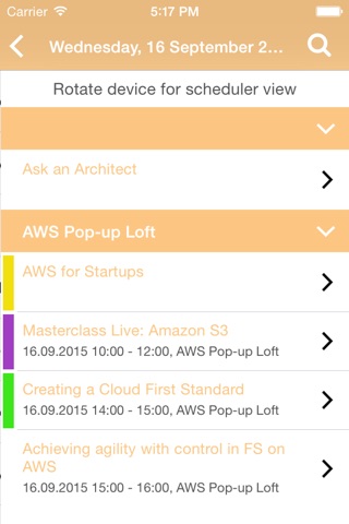 AWS Pop-up Loft screenshot 3