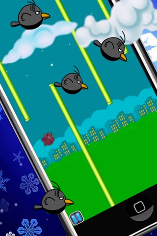 Flappy Sparrow ~~~ Infinity Flappy hd 2 Clappy Loopy flappy Bullet Flying Brave Bird screenshot 3