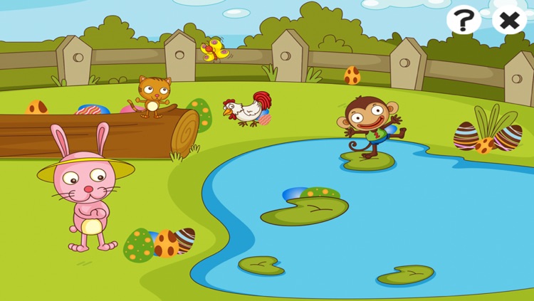 Active Easter! Learning games and puzzles for children age 2-5: Learn with bunny, eggs and rabbit screenshot-3