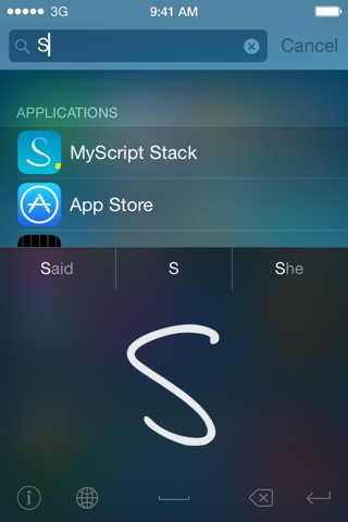 MyScript Stack - Handwriting Keyboard screenshot 4