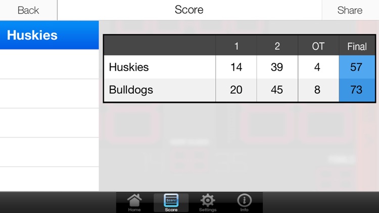 Basketball Scoreboard (Free Version) screenshot-4