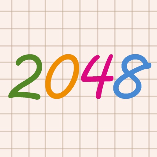 2048 - Number puzzle Doodle Style iOS App