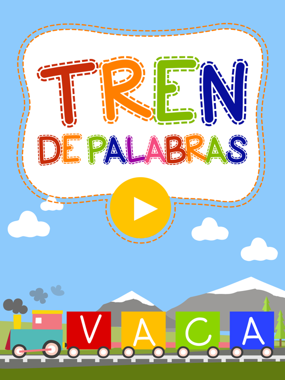 Screenshot #4 pour Tren de palabras – Juegos de spelling bee y puzzle busca la palabra para niños
