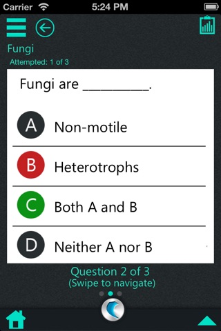 Biology, Kingdom of Organisms & Microbiology - simpleNeasyApp by WAGmob screenshot 3