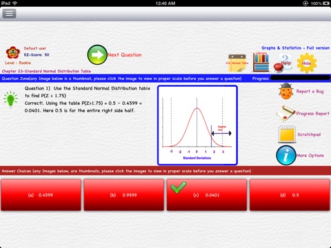 EZ Math for Middle School (Grades 5 to 8) Part 2 - Algebra, Statistics & Graphs screenshot 3