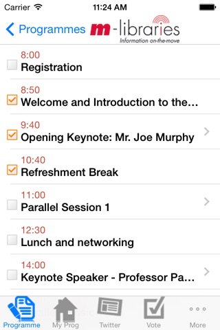 m-libraries Conference screenshot 2