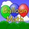 In This game you just need to pop two balloons so the math is correct