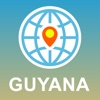Guyana Map - Offline Map, POI, GPS, Directions