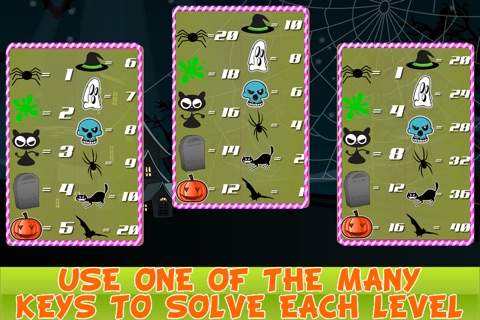 Fun Educational Maths Game for Kids - Kwazy Halloween - Count Edition screenshot 2