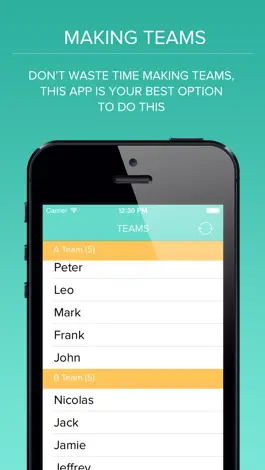 Game screenshot Teams - Making lineups hack
