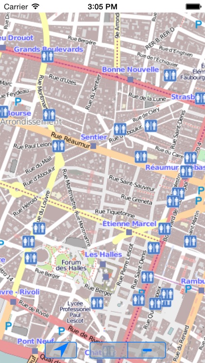 Public Toilets In Paris Offline