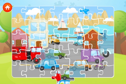 Trucks and Things That Go Jigsaw Puzzle Free - Preschool and Kindergarten Educational Cars and Vehicles Learning Shape Puzzle Adventure Game for Toddler Kids Explorersのおすすめ画像5