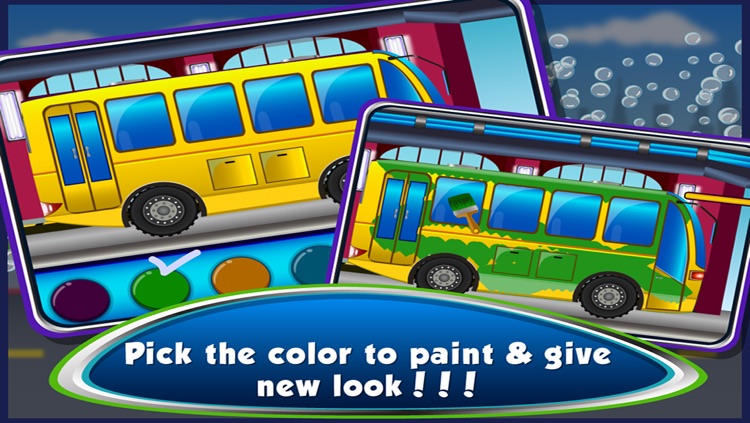 Little Bus Wash – Give Shiny & Tidy Look in your Own Bus Washing Station