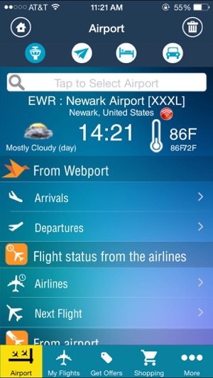 Newark Airport (EWR) Flight Tracker(圖2)-速報App
