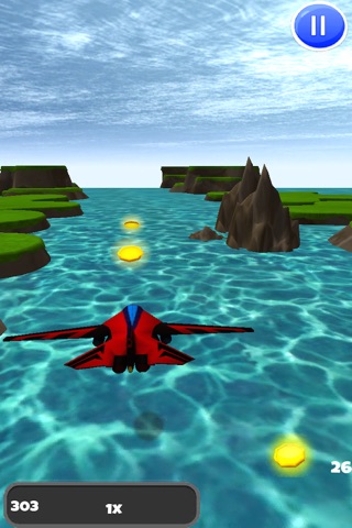 A Jet Fighter Pilot: 3D Airplane Flight Simulator - FREE Edition screenshot 2