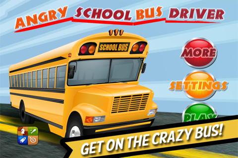 A Crazy School Bus Driver: High Speed Race Track Game Free screenshot 4