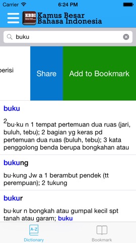 KBBI: Kamus Besar Bahasa Indonesiaのおすすめ画像2