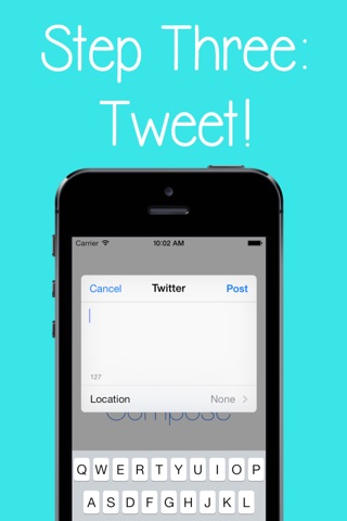 Quick Tweet - Quickly Tweet with a single tap screenshot 4