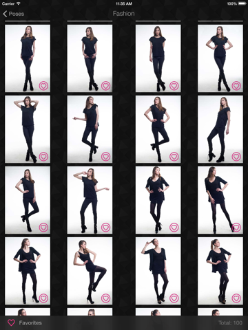 Screenshot #6 pour Strike a pose Pro - posing guide or photo poses tutorial for photographer and fashion model