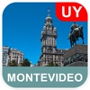 Montevideo, Uruguay Map - PLACE STARS