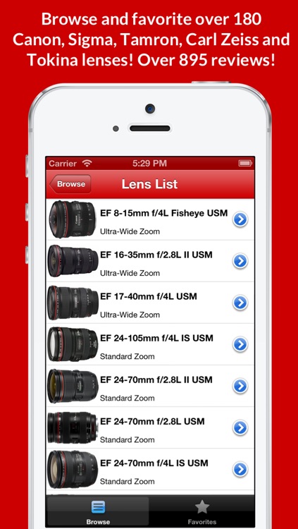 Canon Lens Buddy - Lenses for DSLR Cameras