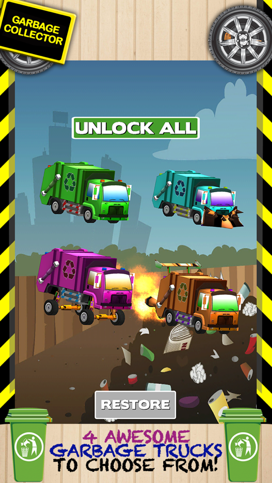 3D Garbage Truck Racing Game With Real City Racer Games And Police Cars FREE - 1.0 - (iOS)