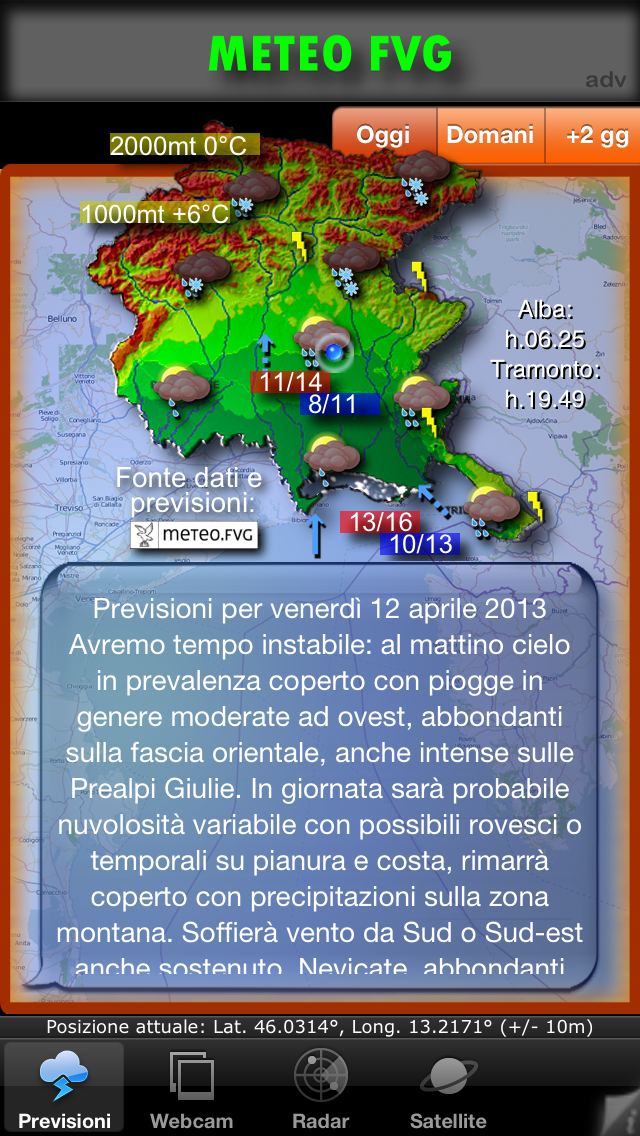 METEO FVG Lightのおすすめ画像1