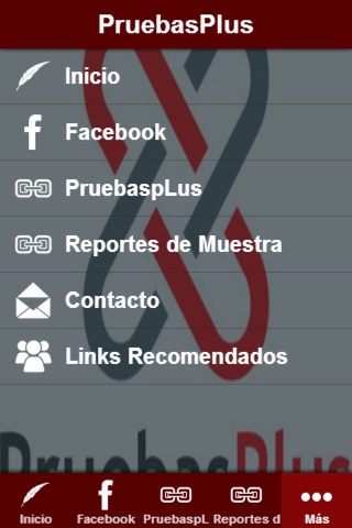 PruebasPlus screenshot 2