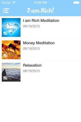 I am Rich! Positive Image Meditation and Affirmations screenshot 3