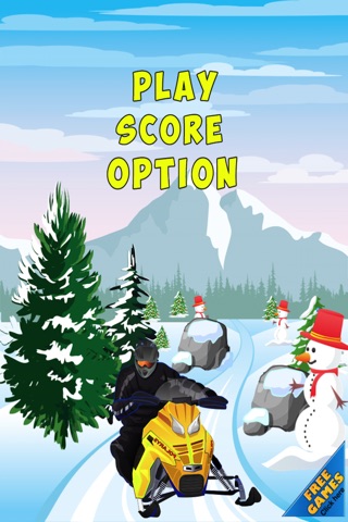 Snow Jammer - Frosty Mountain Snowmobile Adventure screenshot 2