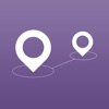 Pin Points - Flight, driving distance measurement calculator & road trip planner