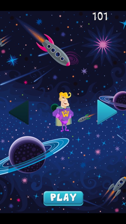 A super-hero in space – action jumping game from another galaxy with heroes screenshot-4