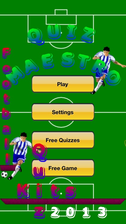 Football Kits Quiz Maestro