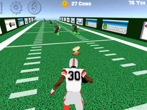 Screenshot #5 pour Rushing Yards 3D