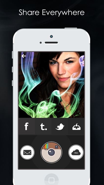 Magic Smoke Photo FX Editor - Turn your Pics into cool Smokeful Pictures with Camera Effects HD App Free screenshot-4
