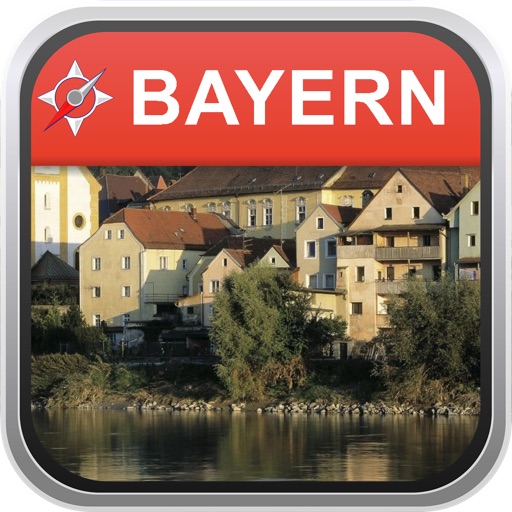 Offline Map Bayern, Germany: City Navigator Maps icon