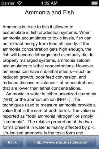 AmmoniaCalc screenshot 2