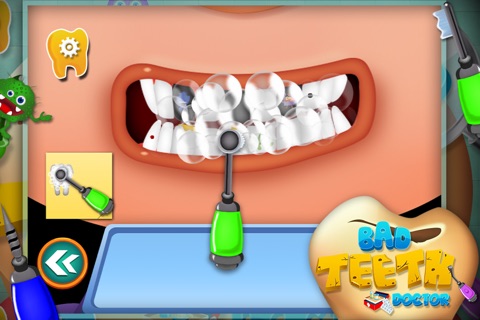 Bad Teeth Doctor - Kids Free Games For Fun screenshot 2